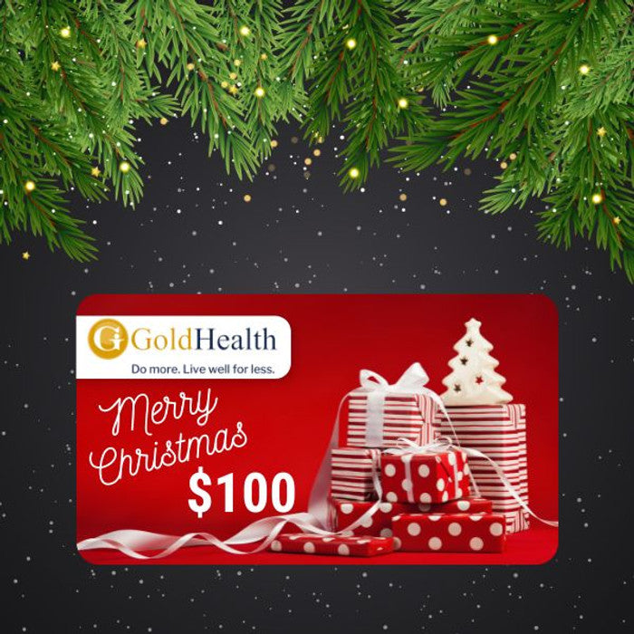 Gold Health Gift Card wellness gift card