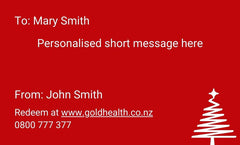 Gold Health Gift Card