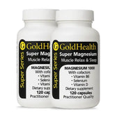 Gold Health Super Magnesium Muscle Relax & Sleep | Gold Health