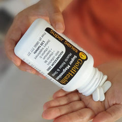Super Magnesium 1000 Relaxation and Sleep capsules and product packaging