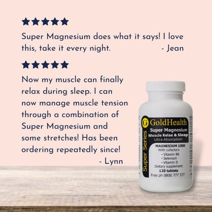 Super Magnesium 1000 Relaxation and Sleep magnesium review product image