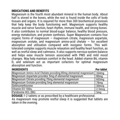 Super Magnesium 1000 Relaxation and Sleep magnesiumnew product image