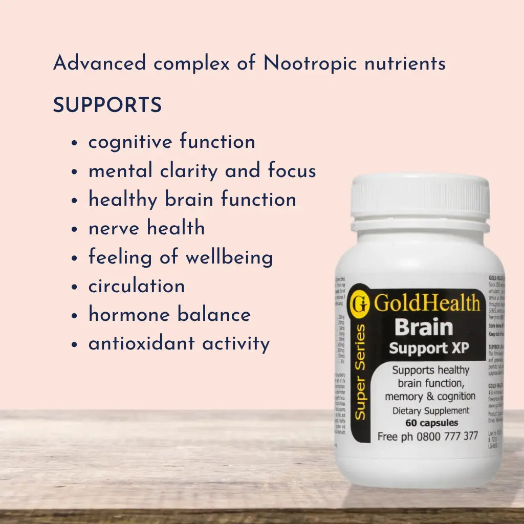 Gold Health Brain Support Twin Pack | Shop Gold Health