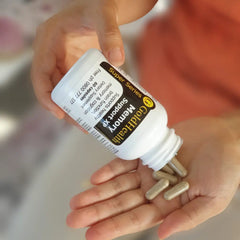 Brain Support XP Brain Nutrients capsules and product packaging