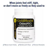 OsteoMX3 Glucosamine and Fish Oil joint and muscle support supplement