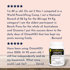 OsteoMX3 Glucosamine and Fish Oil
