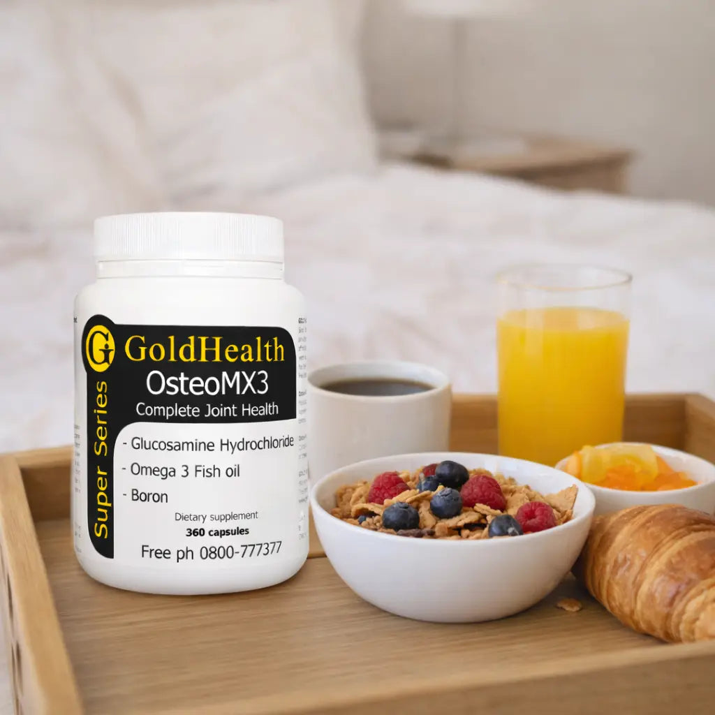 OsteoMX3 Glucosamine and Fish Oil lifestyle image for everyday wellbeing