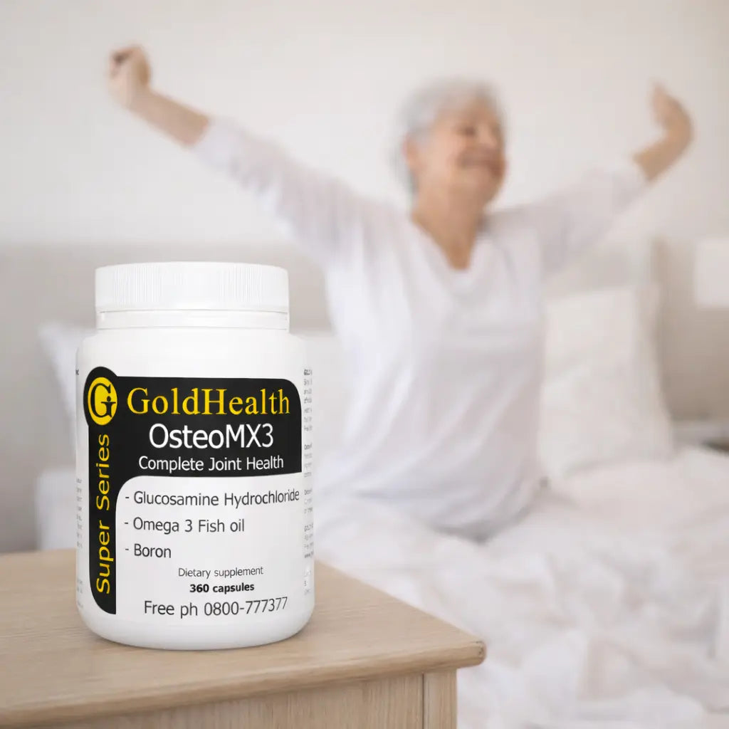 OsteoMX3 Glucosamine and Fish Oil osteomorning product image