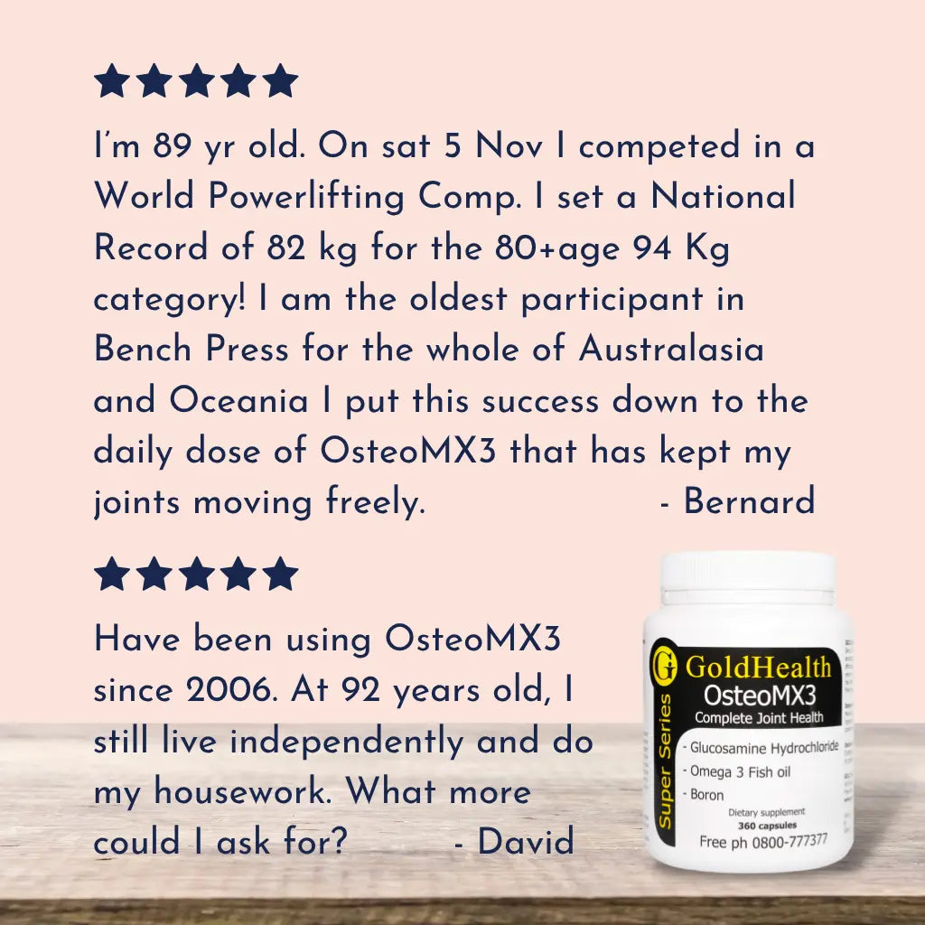 OsteoMX3 Glucosamine and Fish Oil osteoreview product image