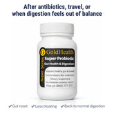 Gold Health Super Probiotic | Gut Health & Digestion