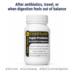 Gold Health Super Probiotic | Gut Health & Digestion