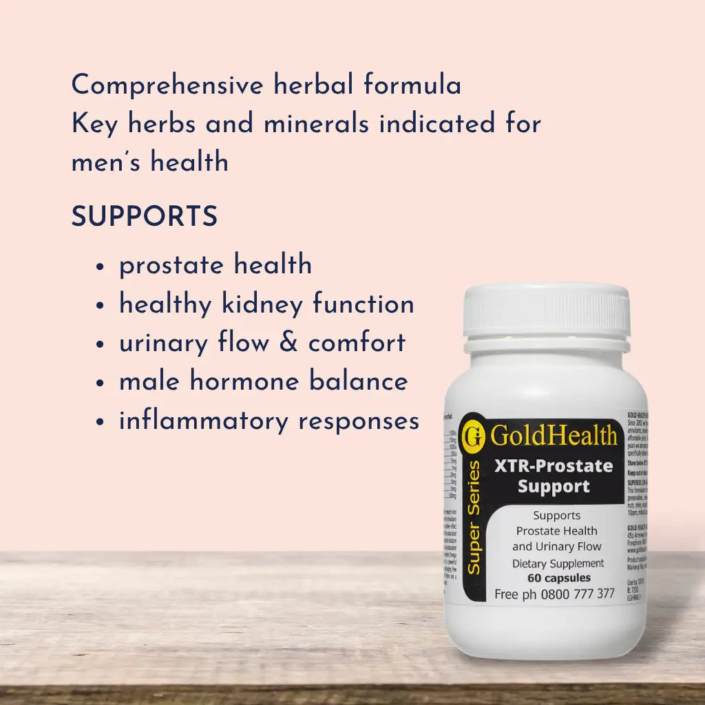XTR Prostate Support features and benefits overview