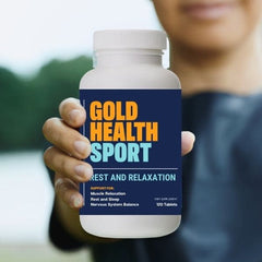 GOLD HEALTH SPORT Rest and Relaxation natural health supplement