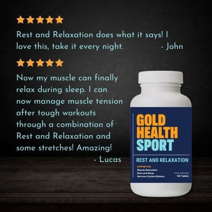 GOLD HEALTH SPORT Rest and Relaxation