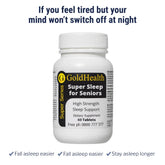 Super Sleep for Seniors lifestyle image for everyday wellbeing