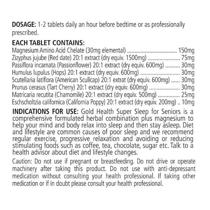 AM/PM Pack - XTR B Plus and Super Sleep for Senior Combo sleep label product image