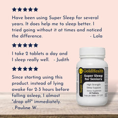 Super Sleep for Seniors sleepreview product image
