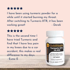 Twin Pack - Turmeric XTR 28,000 turmericreview product image