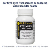 XTR-Vision with Lutein supplement product packaging