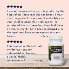 XTR Vision with Lutein visionreview product image