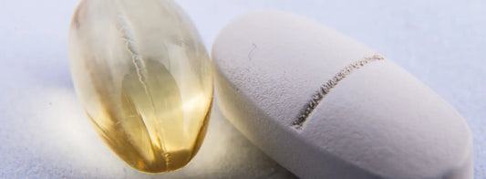 Older New Zealand adult planning fish oil with food and magnesium for later in the day