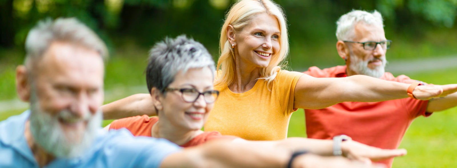 Seniors enjoying life