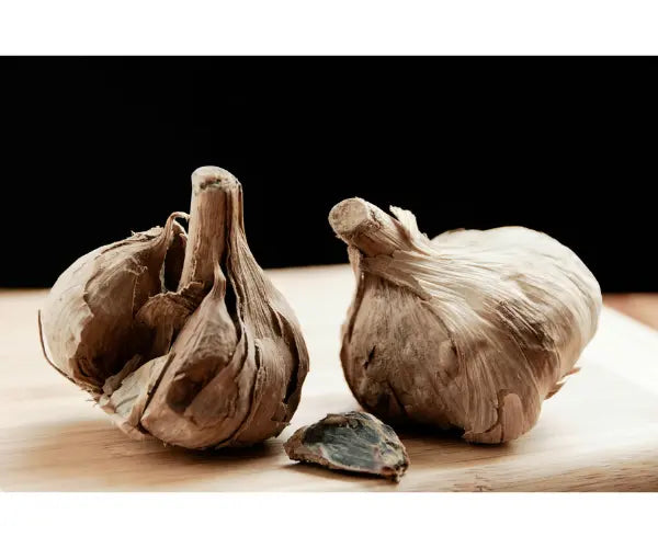 Gold Health aged black garlic supplements for immune heart circulation and antioxidant support