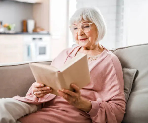 Older adult enjoying clear views outdoors, representing Gold Health eye support supplements