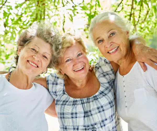 Active senior woman outdoors, representing Gold Health women’s health supplements