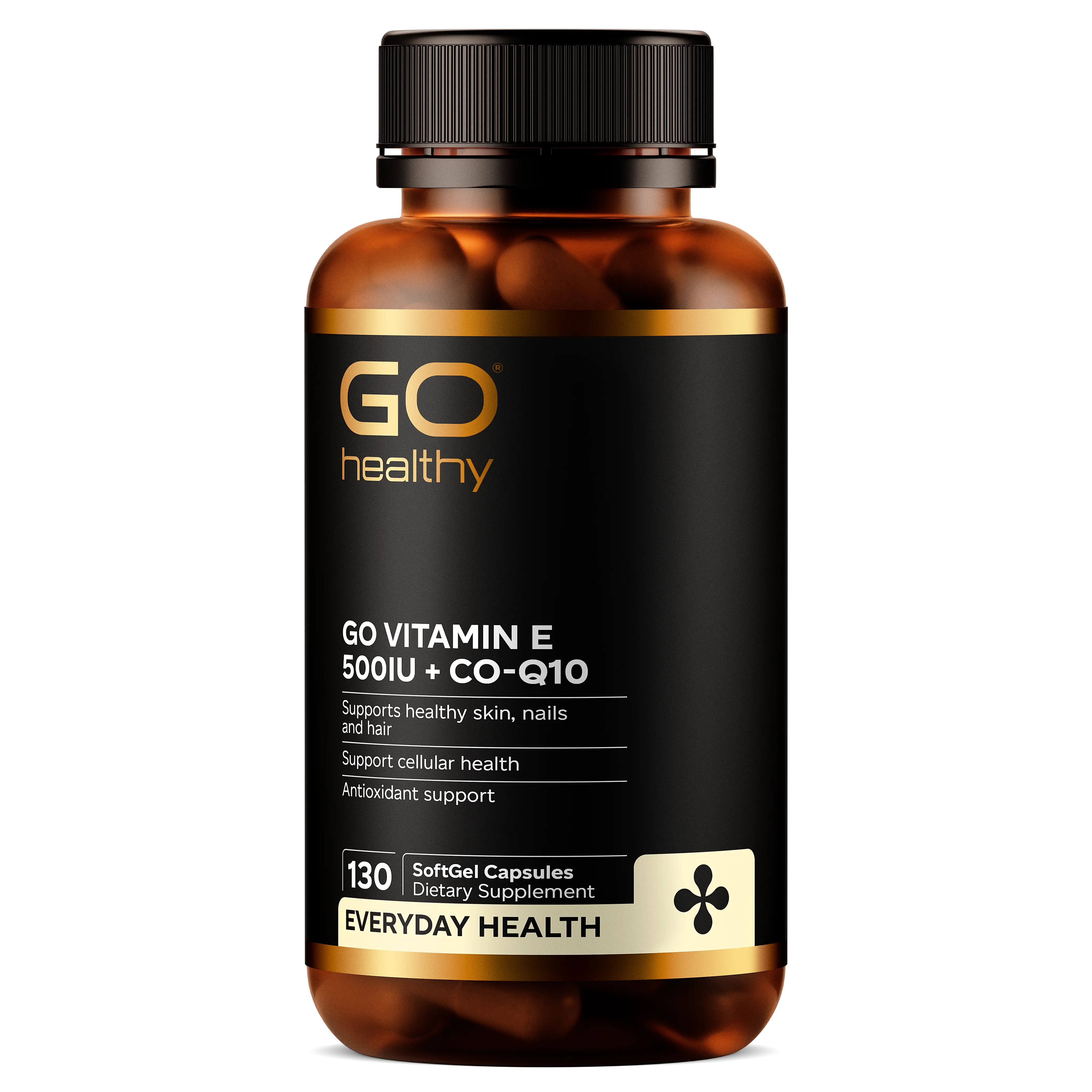 Vitamin E 500iu & Co-Q10 (Go Healthy NZ) | Gold Health