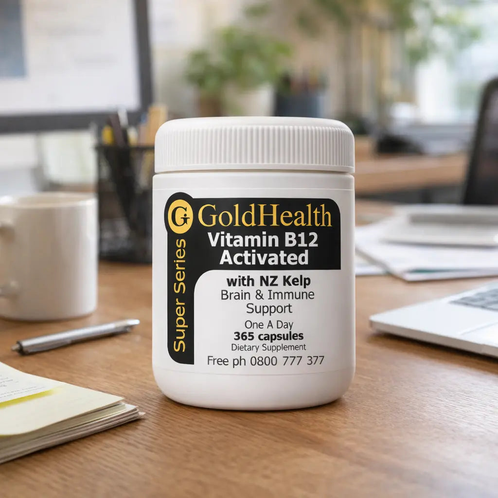 Activated Vitamin B12 with NZ Kelp