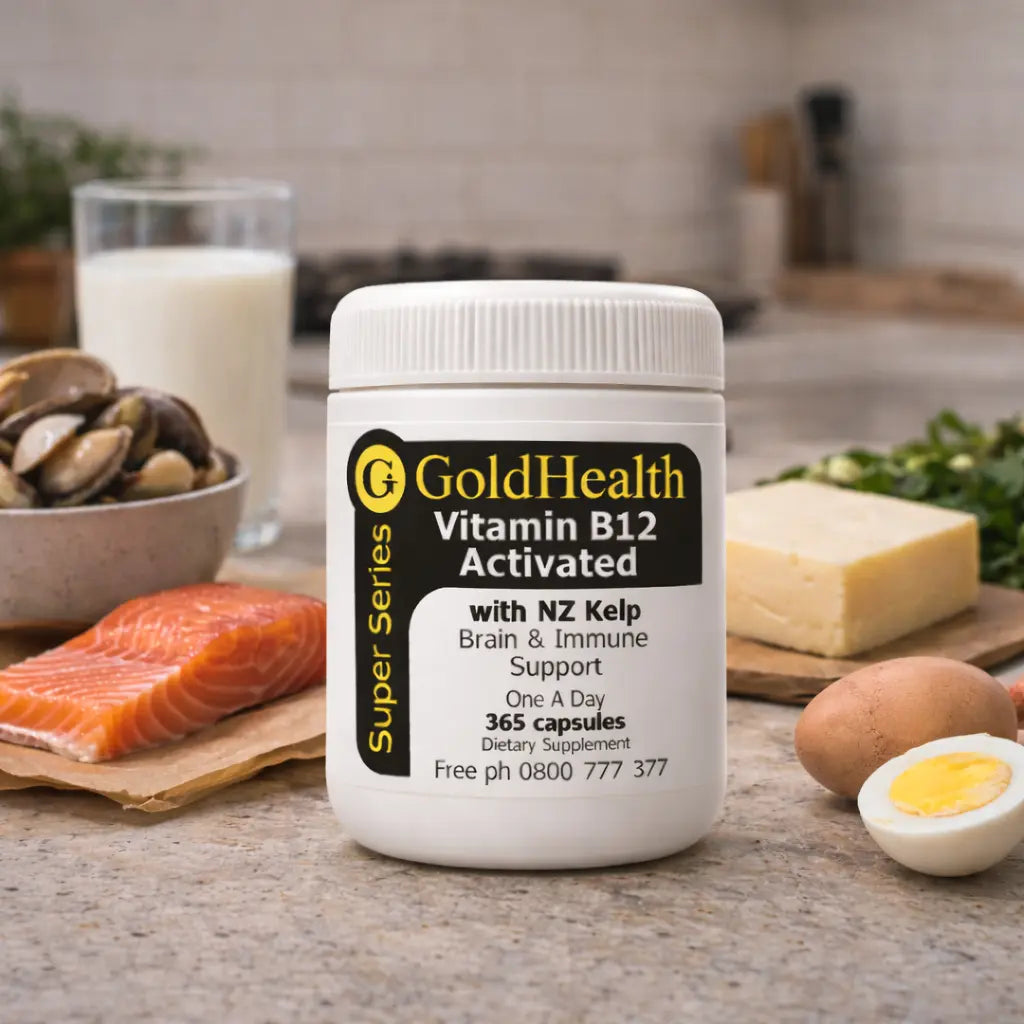 Activated Vitamin B12 with NZ Kelp