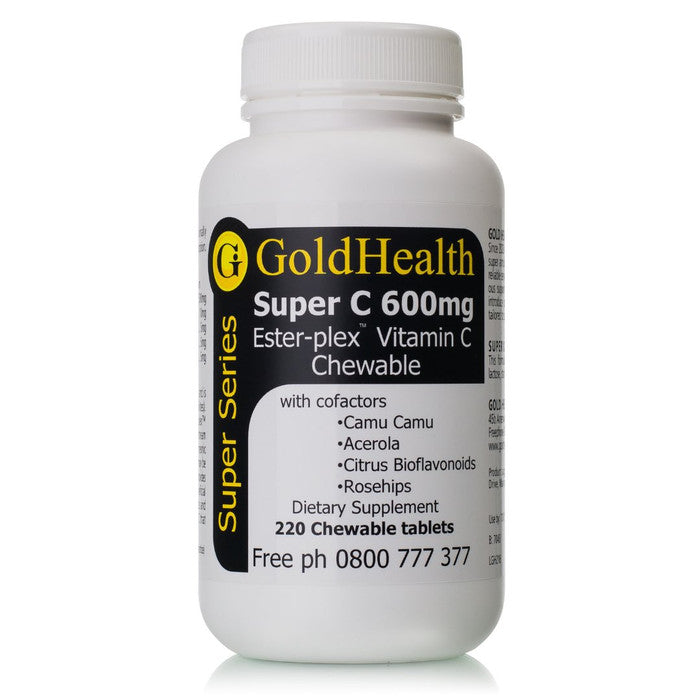 Super C 600 Chewable Vitamin C