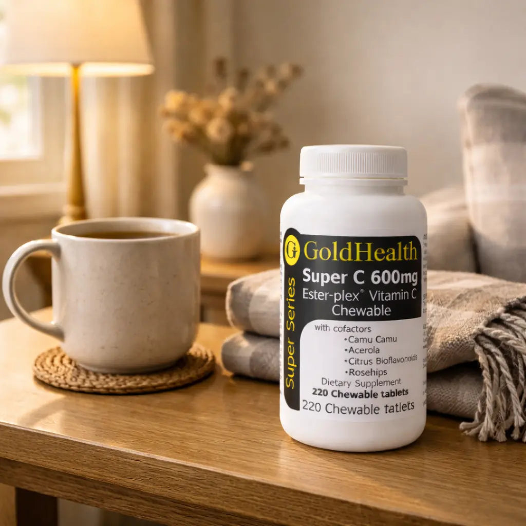 Super C 600 Chewable Vitamin C C600tea product image