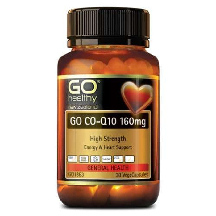 Co Enzyme Q10 160mg (Go Healthy NZ)