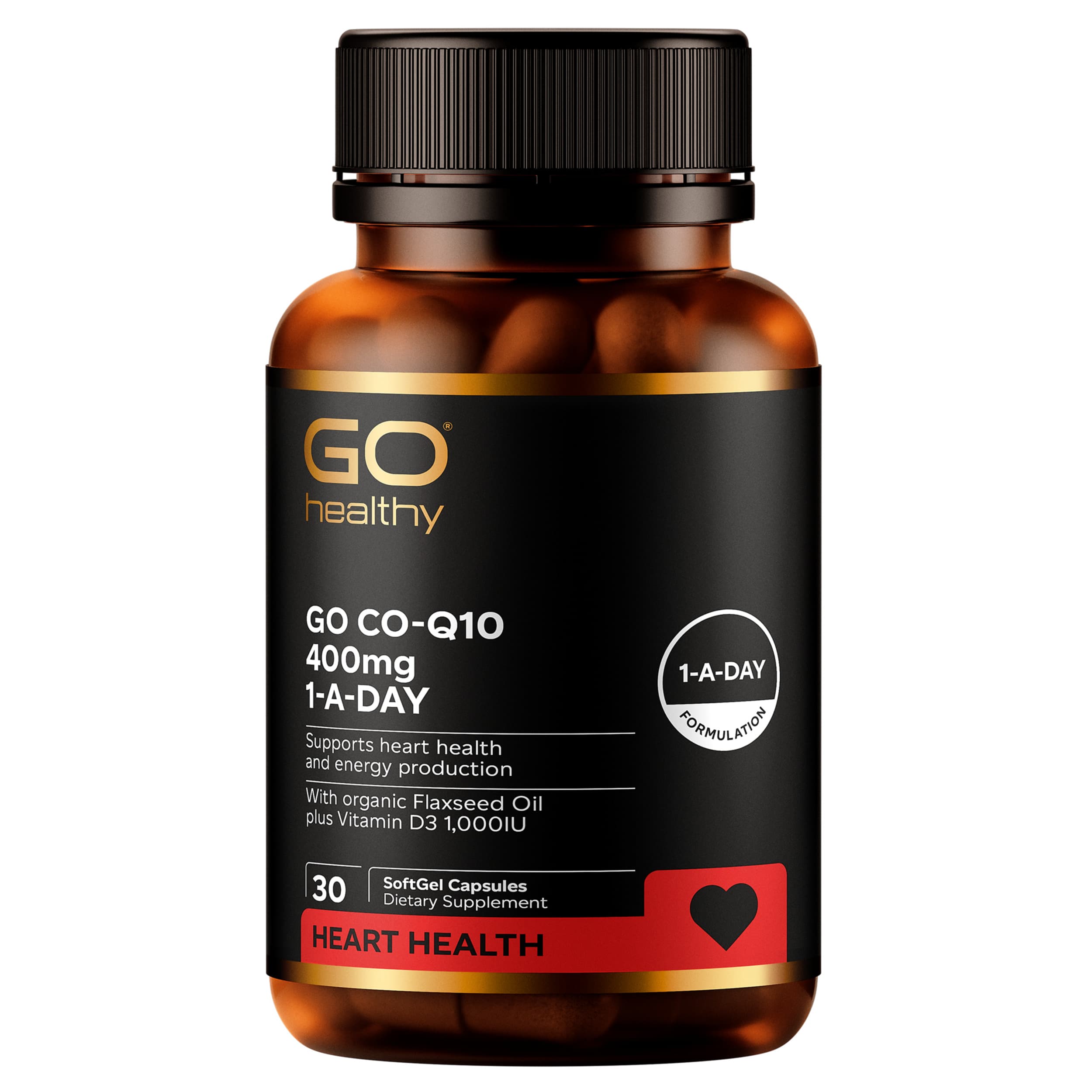 Co Enzyme Q10 400mg (Go Healthy NZ) | Gold Health