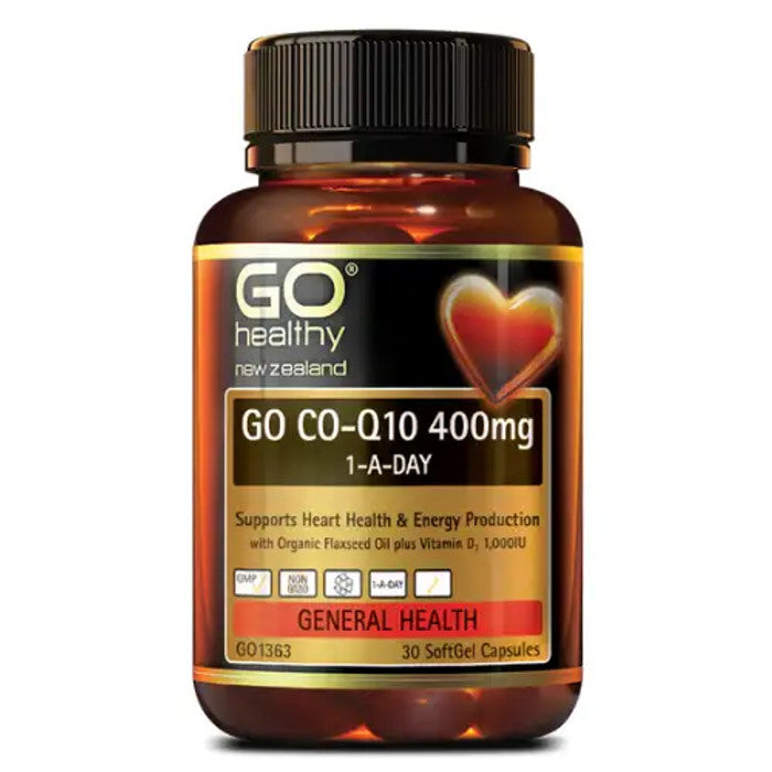 Co Enzyme Q10 400mg (Go Healthy NZ)