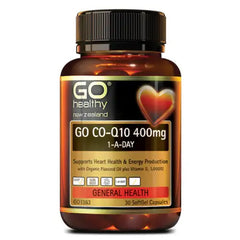 Co Enzyme Q10 400mg (Go Healthy NZ)