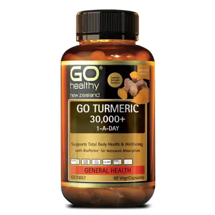 Turmeric 30,000+ (Go Healthy NZ)