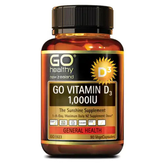 Vitamin D3 1,000iu (Go Healthy NZ)