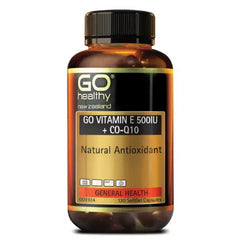 Vitamin E 500iu & Co-Q10 (Go Healthy NZ)