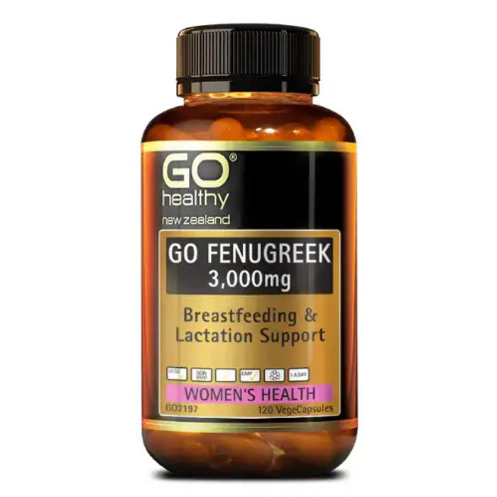 Fenugreek 3,000+ (Go Healthy NZ)