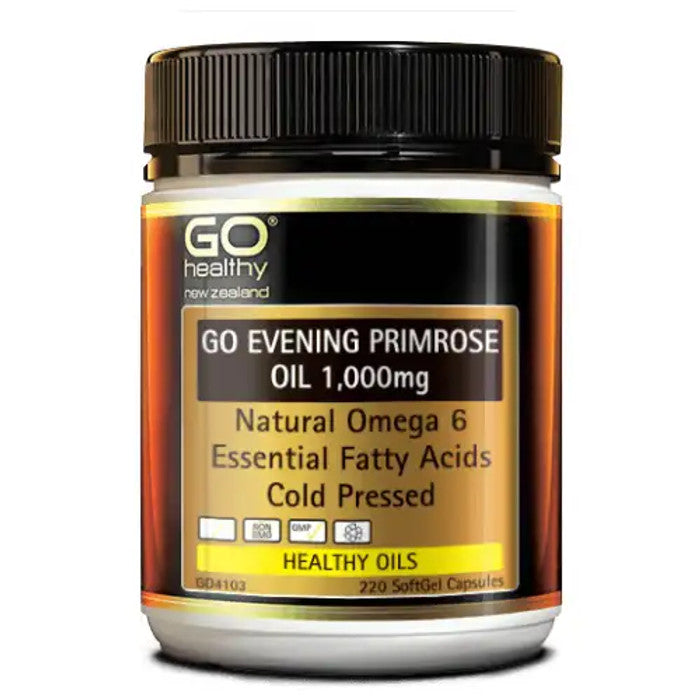 Evening Primrose Oil Omega 6 1000mg (Go Healthy NZ)