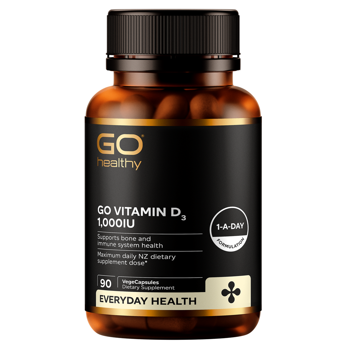 Vitamin D3 1,000iu (Go Healthy NZ)