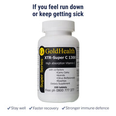 XTR Super Vitamin C 1300 daily wellbeing supplement