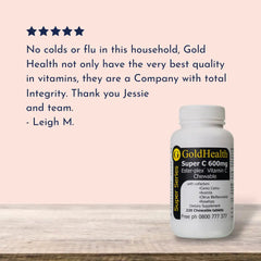 Super C 600 Chewable Vitamin C c600review product image