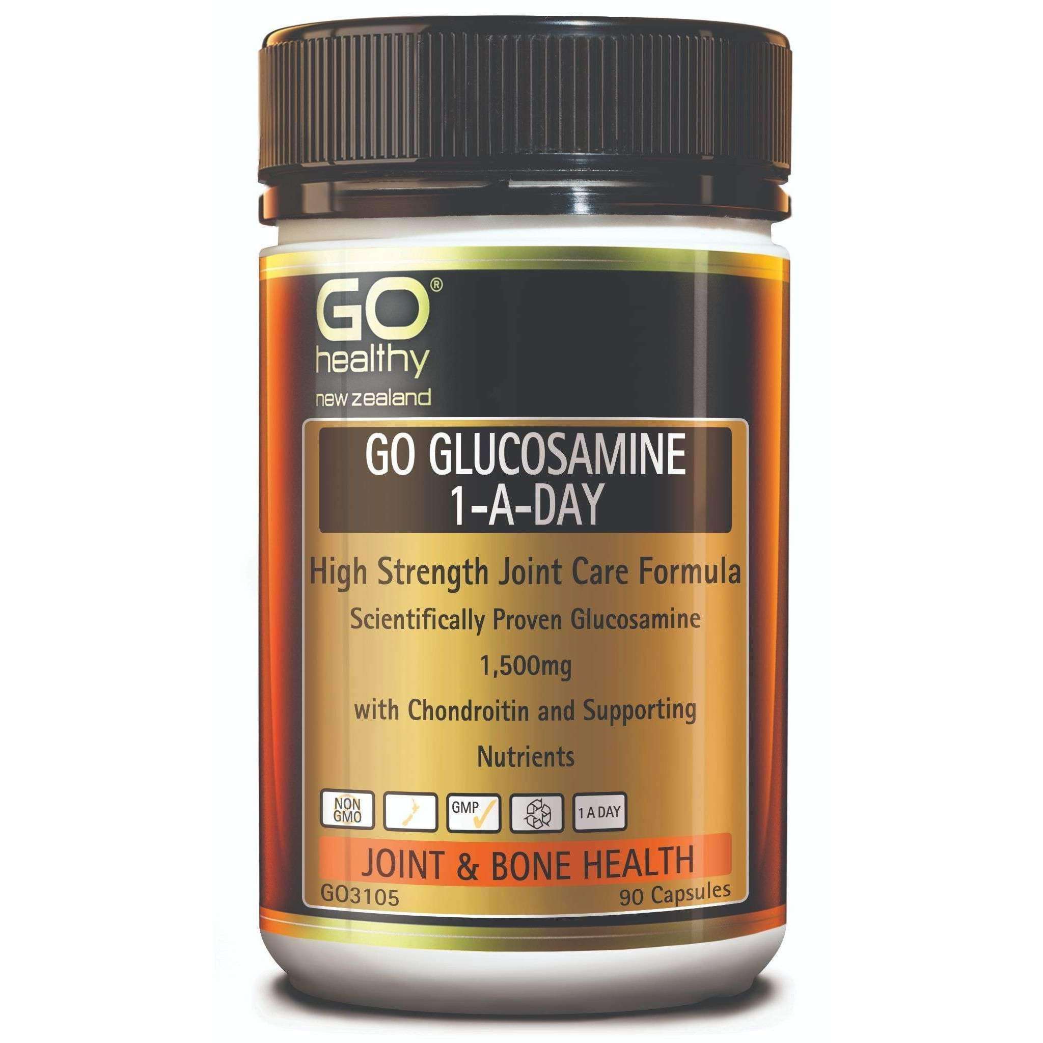 Glucosamine & Chondroitin ONE A DAY (Go Healthy NZ)