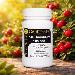 XTR Cranberry 100,000 natural health supplement
