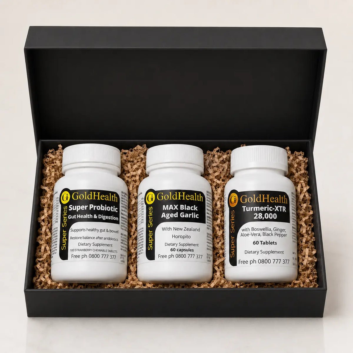 Digestion and Detox Health Pack - Probiotic + Prebiotic + Gut Protection