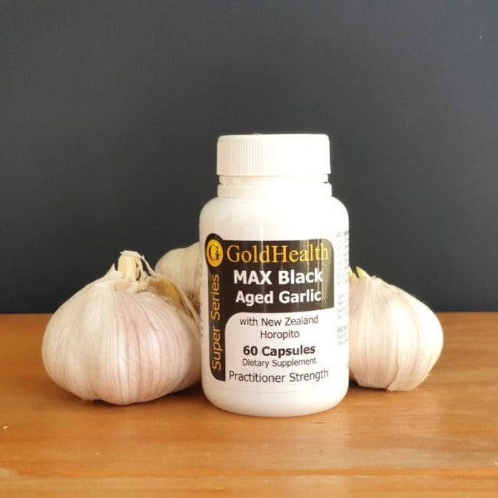 MAX Aged Black Garlic with NZ Horopito